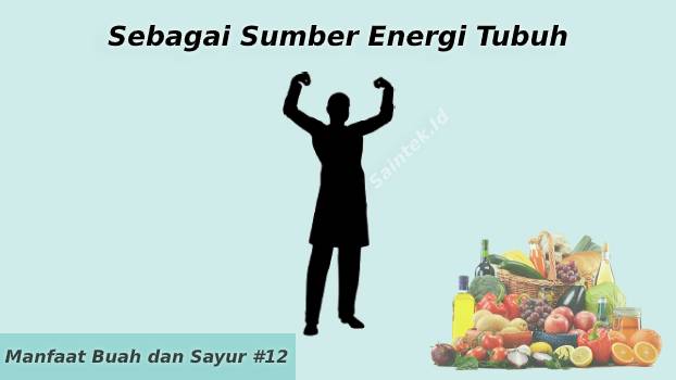 manfaat buah dan sayur sebagai sumber energi tubuh