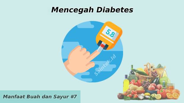 manfaat buah dan sayur untuk mencegah diabetes