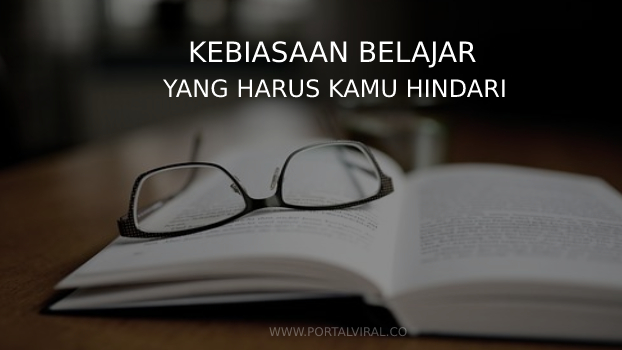 Kebiasan Belajar