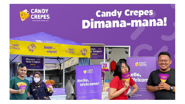Franchise Candy Crepes Dimana-Mana